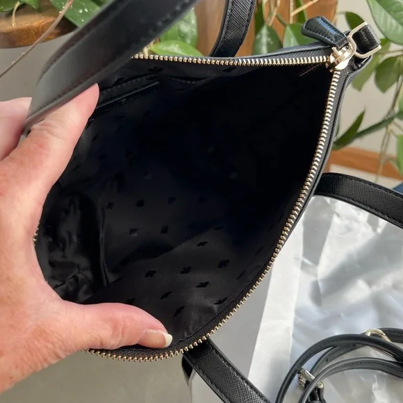 Kate Spade black glitter, New With Tag! - Picture 6 of 7